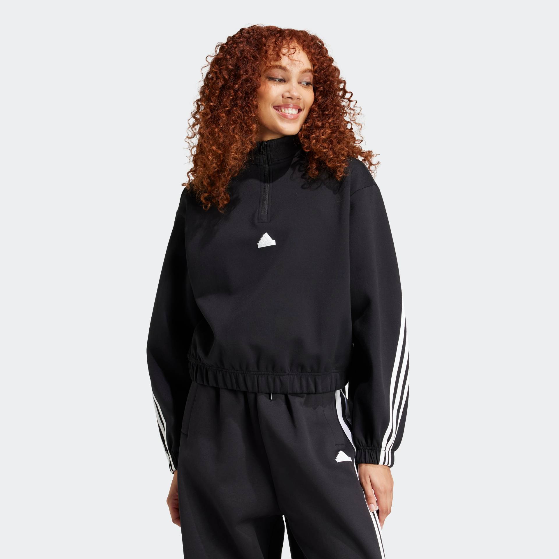adidas Sportswear Sweatjacke »W FI 3S QZ« adidas Sportswear Sweatjacke »W FI 3S QZ« von adidas Sportswear