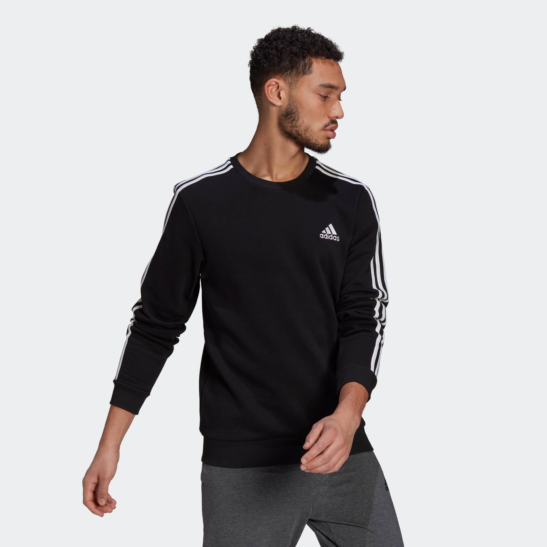 adidas Sportswear Sweatshirt »ESSENTIALS FLEECE 3-STREIFEN« von adidas Sportswear