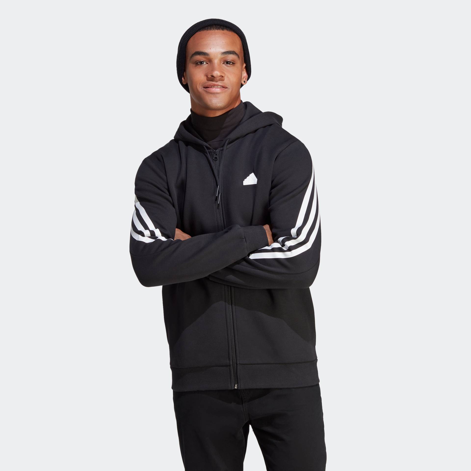 adidas Sportswear Kapuzensweatshirt »FUTURE ICONS 3STREIFEN KAPUZENJACKE« von adidas Sportswear