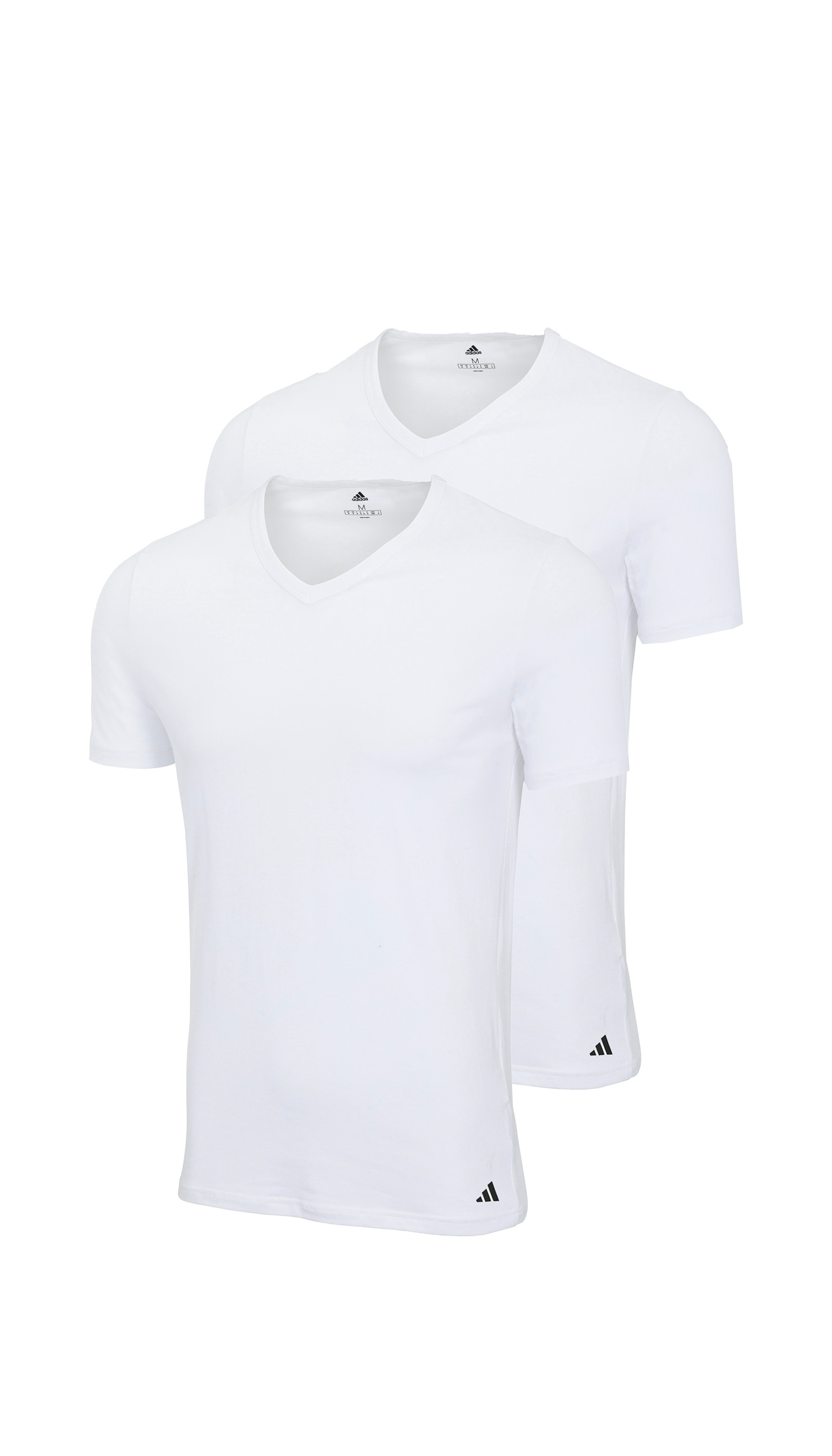 adidas Sportswear T-Shirt »"Active Flex Cotton"«, (2er Pack), V-Ausschnitt von adidas Sportswear