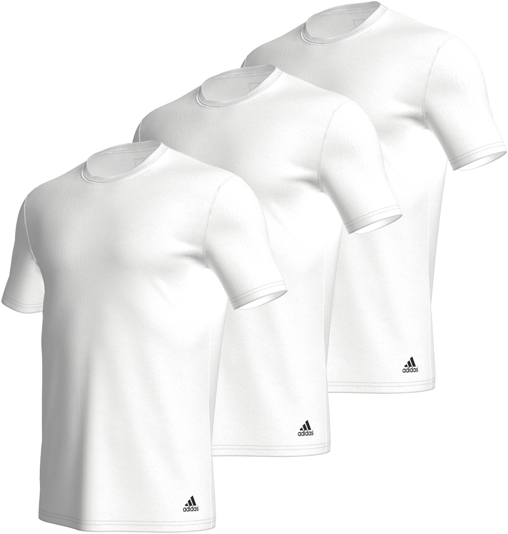 adidas Sportswear T-Shirt »"Active Flex Cotton"«, (3er-Pack), mit Rundhalsausschnitt von adidas Sportswear