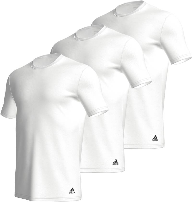 adidas Sportswear T-Shirt »"Active Flex Cotton"«, (3er-Pack), mit Rundhalsausschnitt von adidas Sportswear