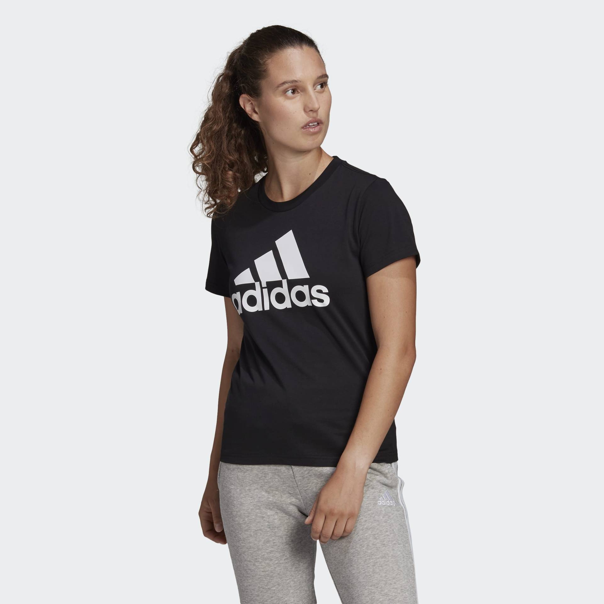 adidas Sportswear T-Shirt »LOUNGEWEAR ESSENTIALS LOGO« von adidas Sportswear