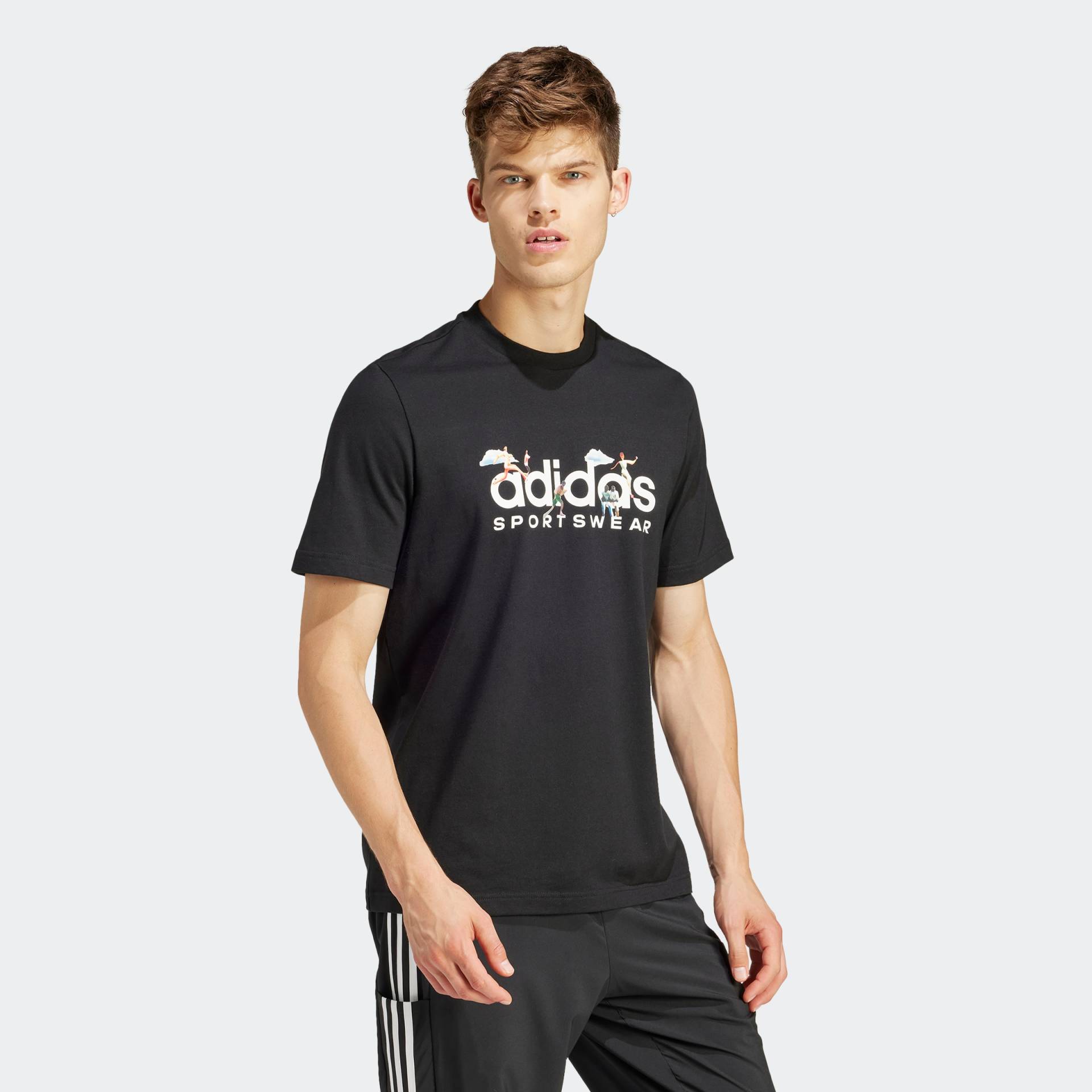 adidas Sportswear T-Shirt »M LANDSCAPE SPW« von adidas Sportswear