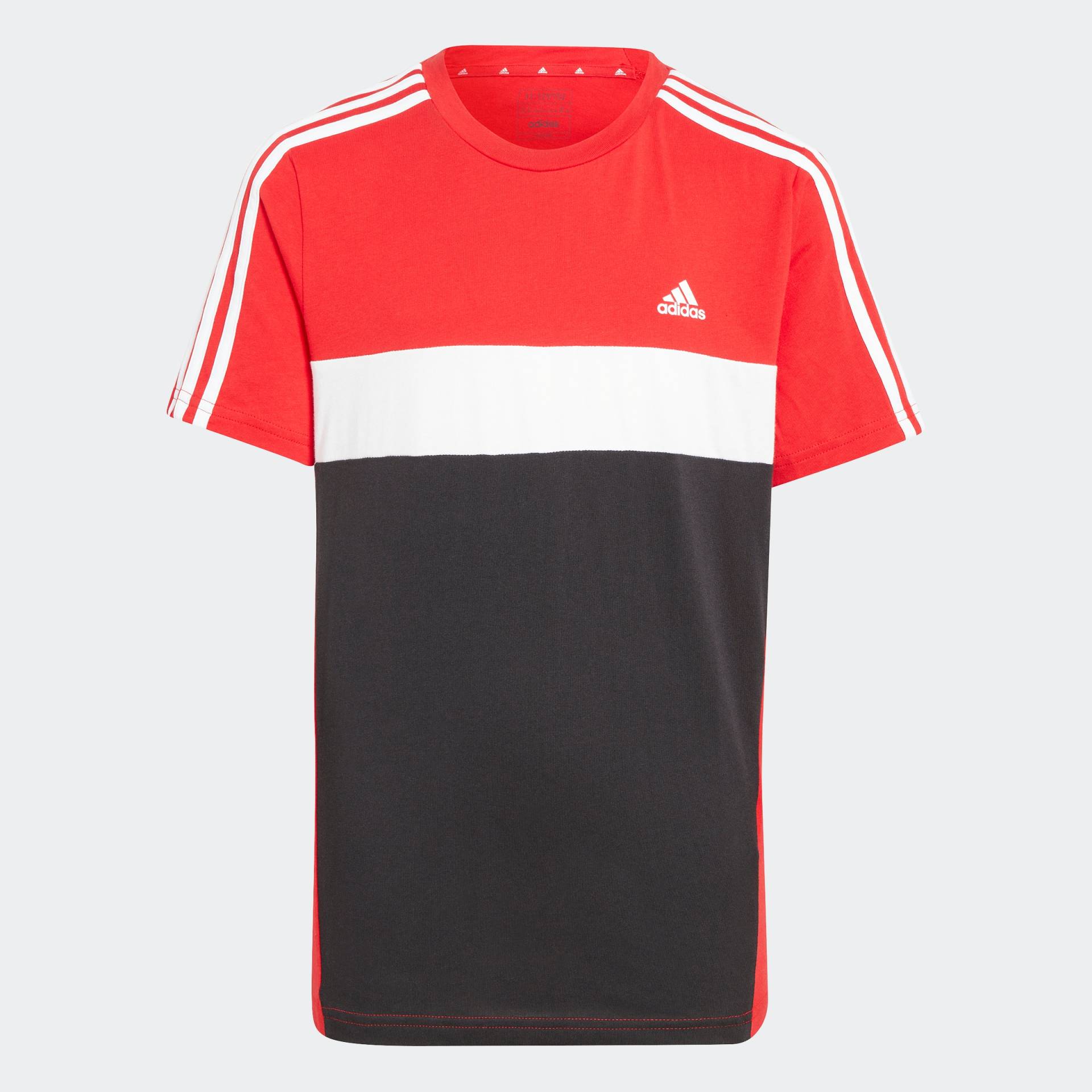 adidas Sportswear T-Shirt »TIBERIO 3-STREIFEN COLORBLOCK COTTON KIDS« von adidas Sportswear