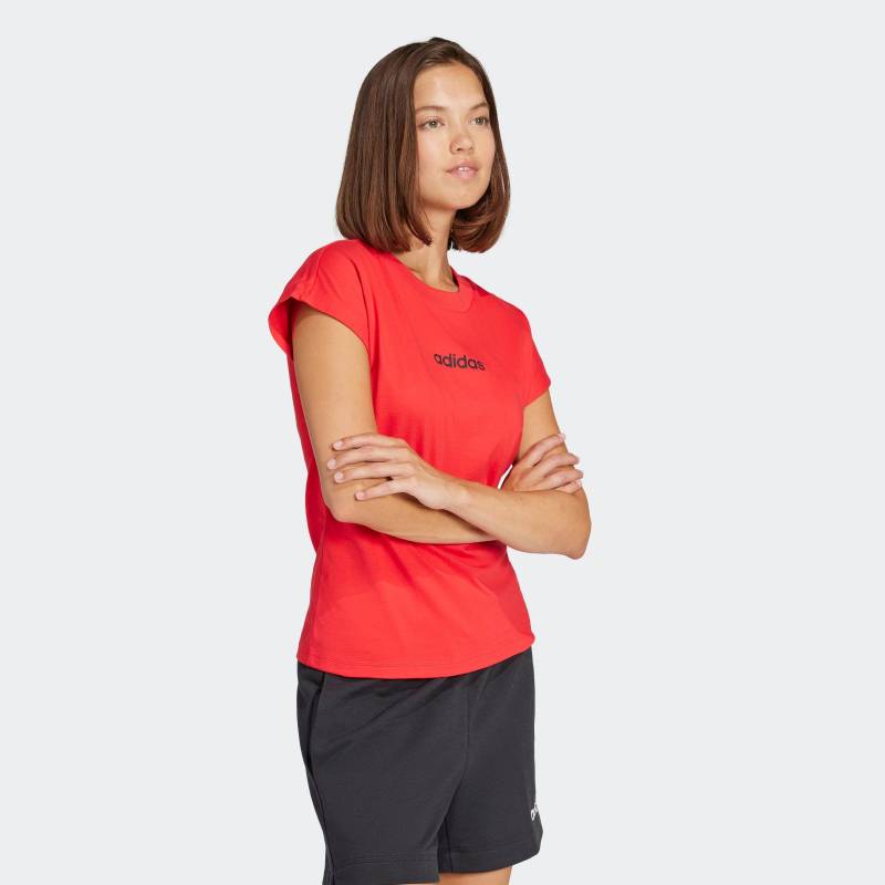 adidas Sportswear T-Shirt »W LIN SJ T«, Basic T-Shirt aus weichem Material von adidas Sportswear