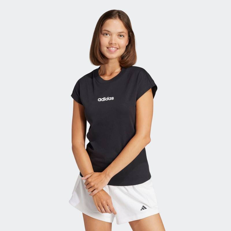 adidas Sportswear T-Shirt »W LIN SJ T«, Basic T-Shirt aus weichem Material von adidas Sportswear