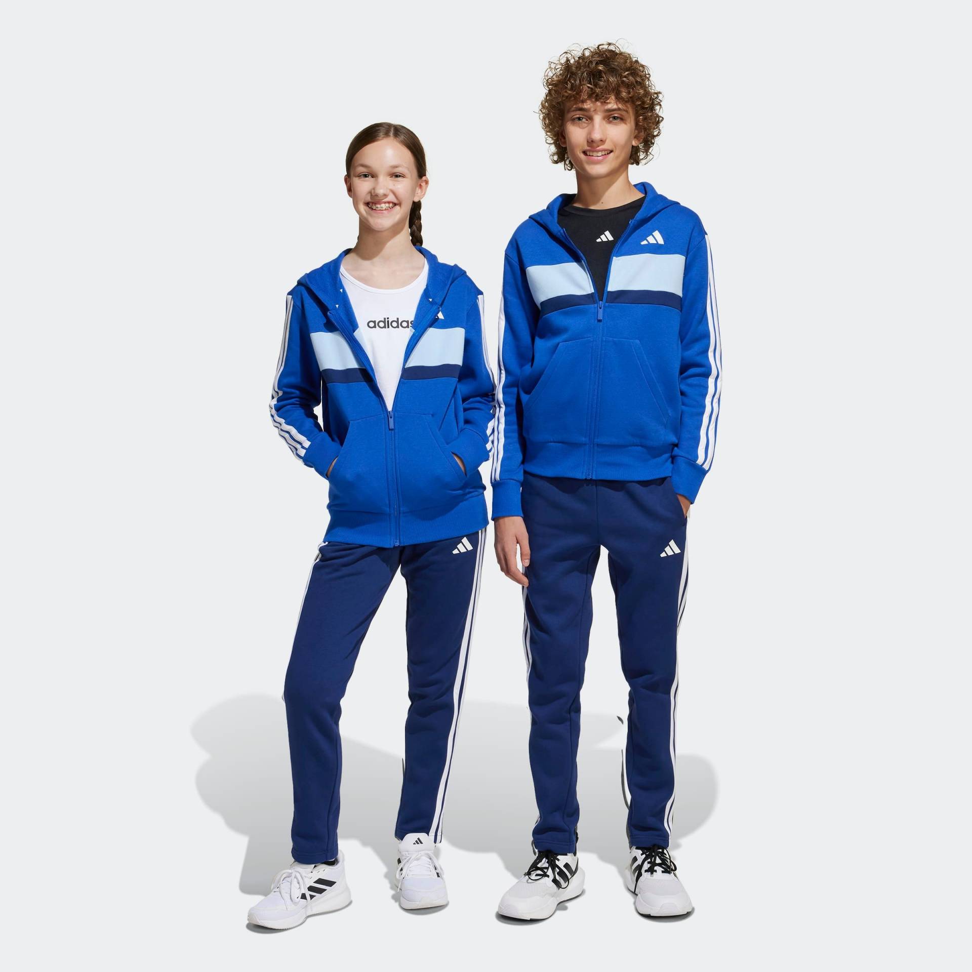 adidas Sportswear Trainingsanzug »J 3S TIB FL TS«, (2 tlg.) von adidas Sportswear