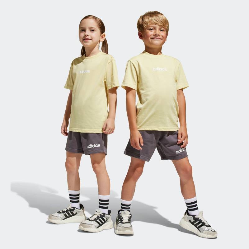 adidas Sportswear Trainingsanzug »LK LIN T-SET«, (2 tlg.) von adidas Sportswear