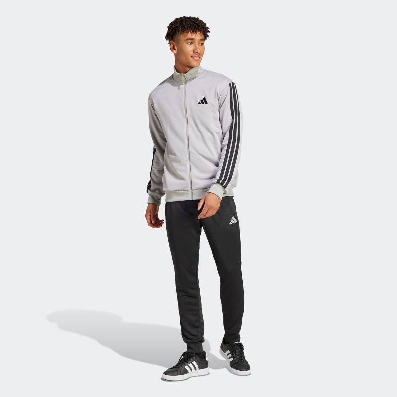 adidas Sportswear Trainingsanzug »M 3S FT TT TS«, (2 tlg.), drei Streifen Tracksuit aus weichem French-Terry-Material von adidas Sportswear
