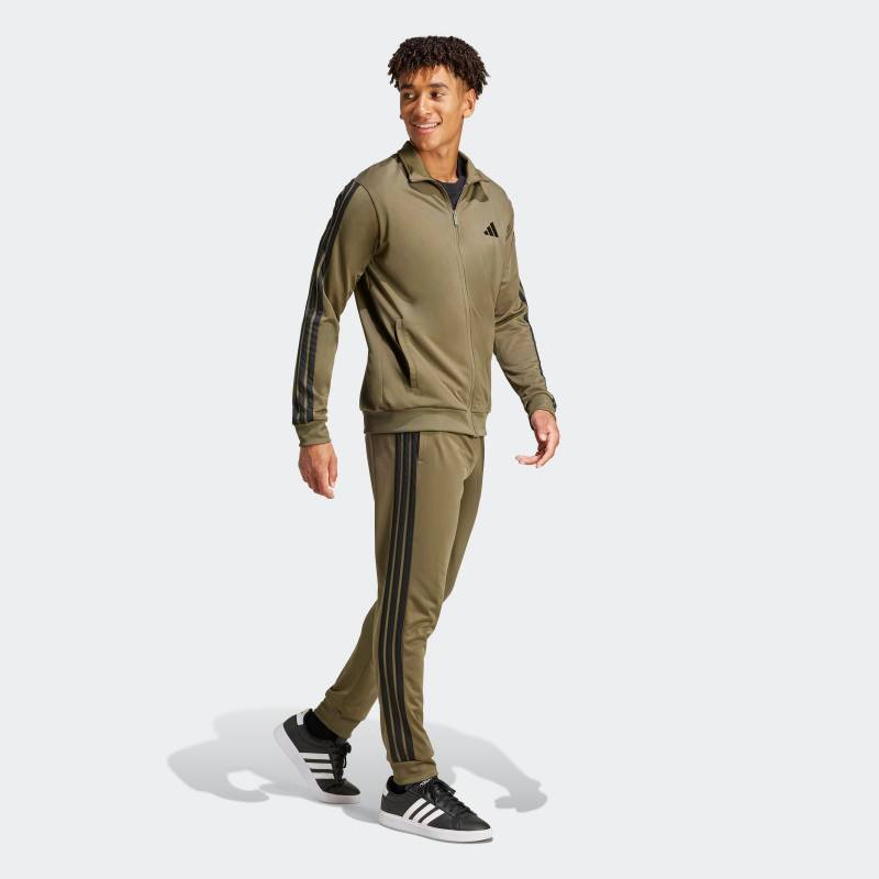 adidas Sportswear Trainingsanzug »M 3S TR TT TS«, (2 tlg.), Basic 3-Streifen Trikot von adidas Sportswear