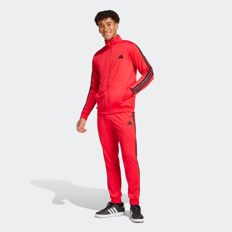 adidas Sportswear Trainingsanzug »M 3S TR TT TS«, (2 tlg.), Basic 3-Streifen Trikot von adidas Sportswear