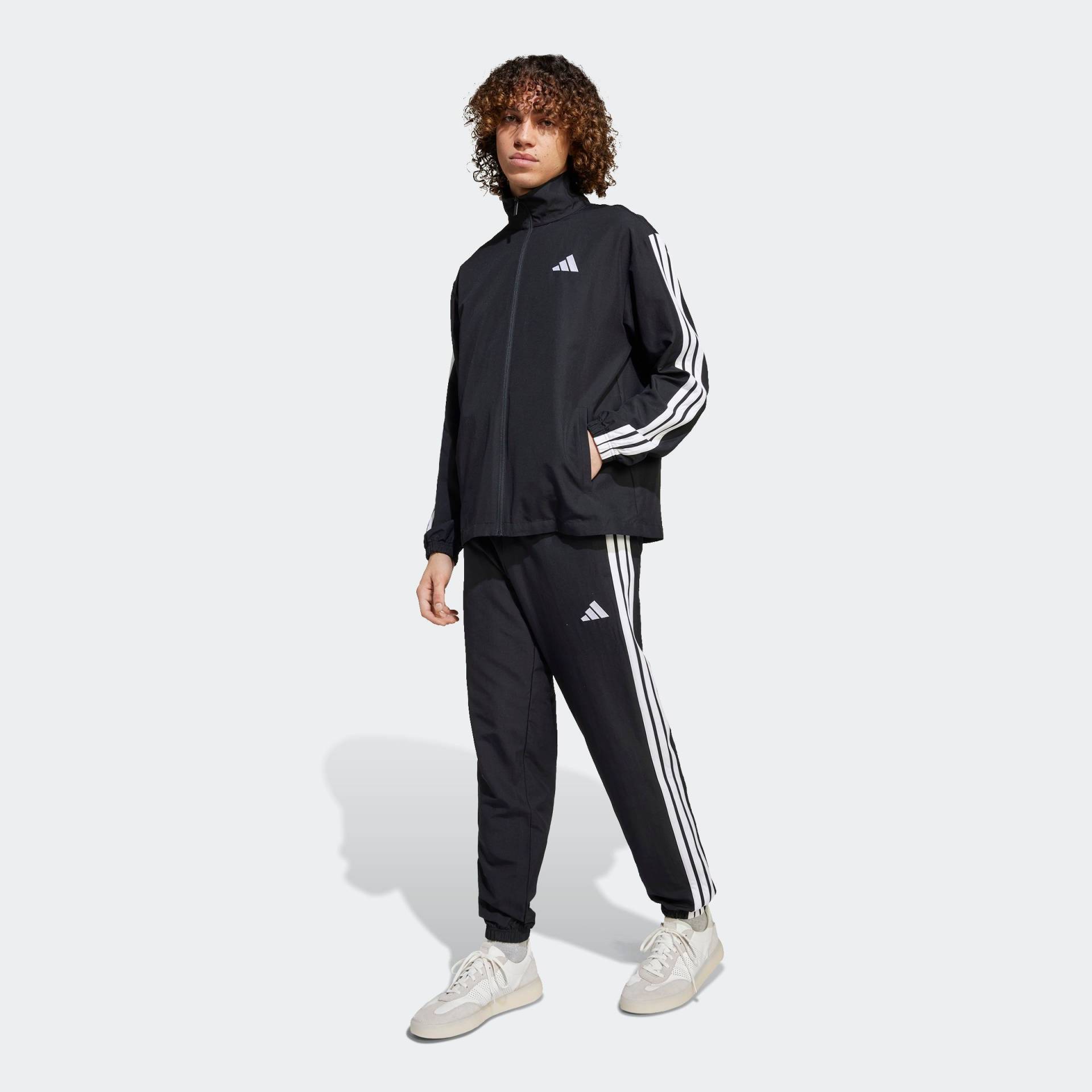 adidas Sportswear Trainingsanzug »M 3S WV TT TS«, (2 tlg.), drei Streifen Woven Tracksuit von adidas Sportswear