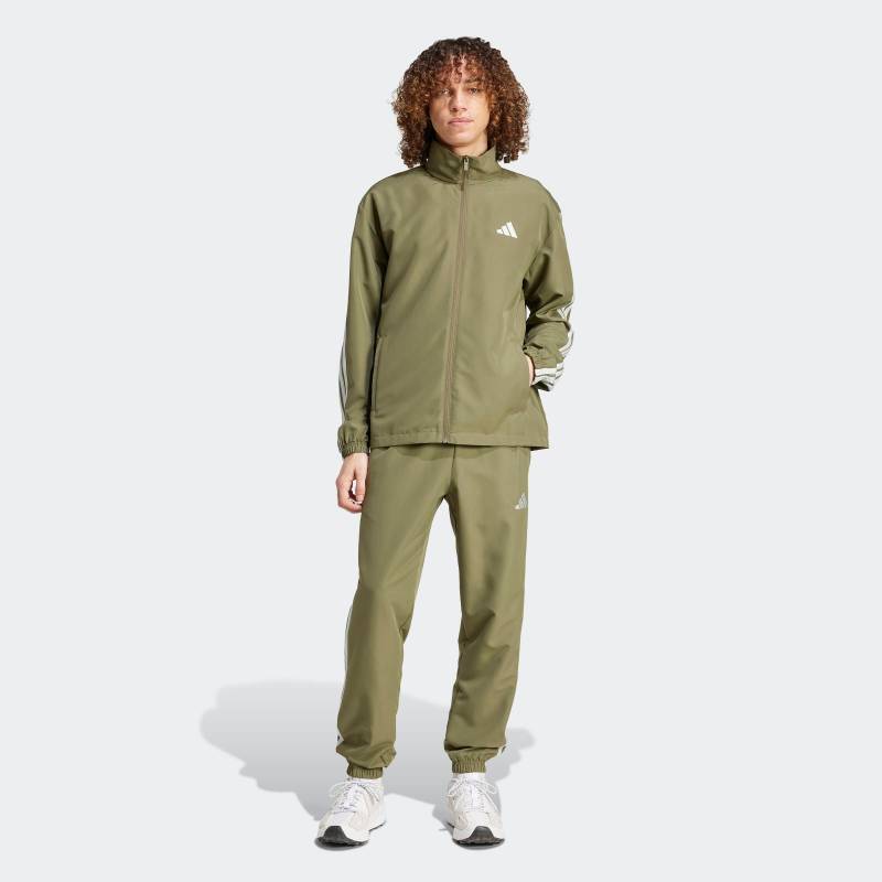 adidas Sportswear Trainingsanzug »M 3S WV TT TS«, (2 tlg.), drei Streifen Woven Tracksuit von adidas Sportswear