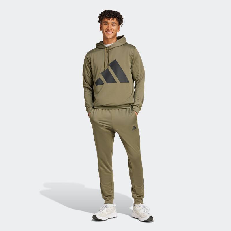 adidas Sportswear Trainingsanzug »M BL FT HD TS«, (2 tlg.), aus weichem French-Terry-Material, Hoodie von adidas Sportswear