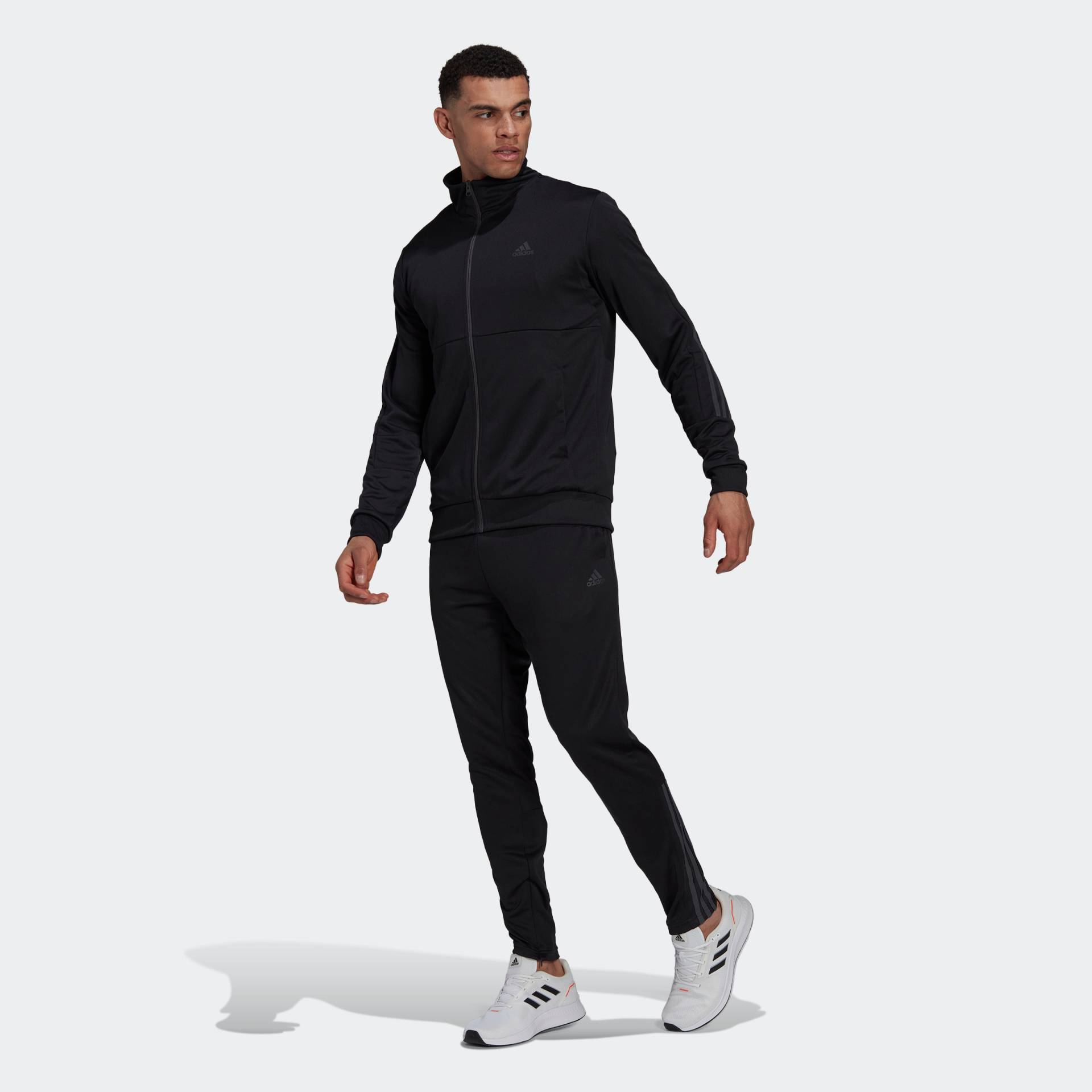 adidas Sportswear Trainingsanzug »SLIM ZIPPED«, (2 tlg.) von adidas Sportswear