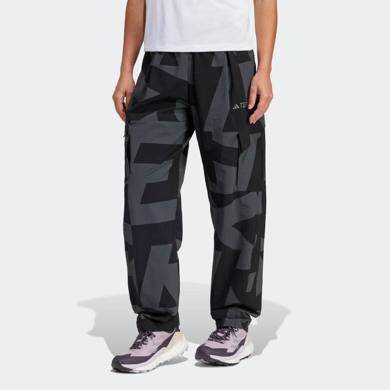 adidas TERREX Outdoorhose »W CARGO AOP P«, (1 tlg.) von adidas TERREX
