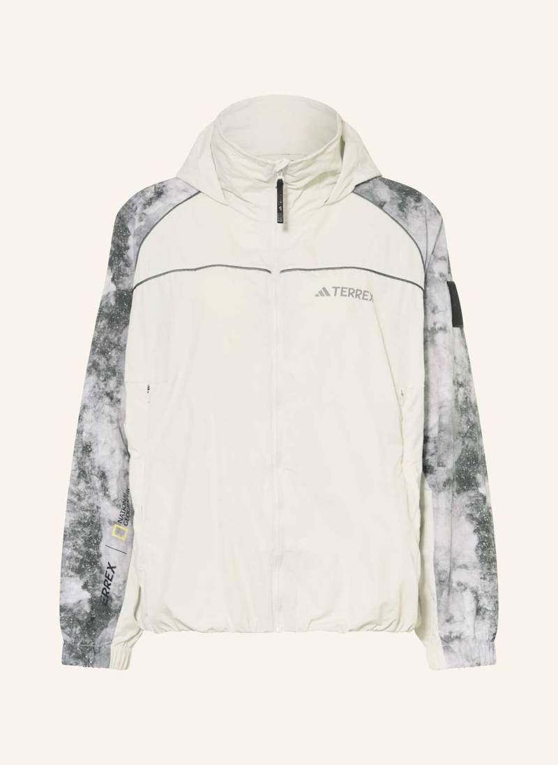 Adidas Terrex Funktionsjacke Nat Geo Wind.Rdy grau von adidas Terrex