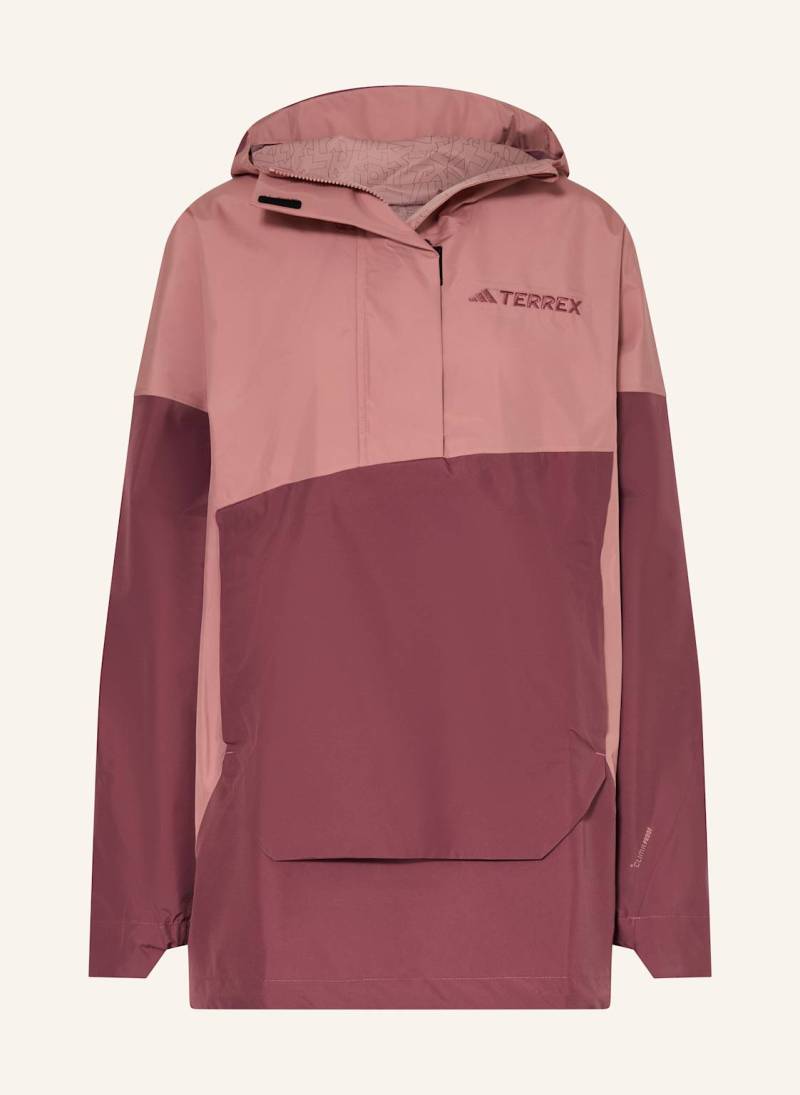 Adidas Terrex Hardshell-Jacke Terrex Xploric lila von adidas Terrex