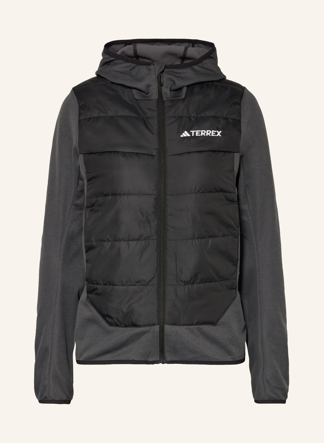 Adidas Terrex Midlayer-Jacke Terrex Multi Hybrid schwarz von adidas Terrex