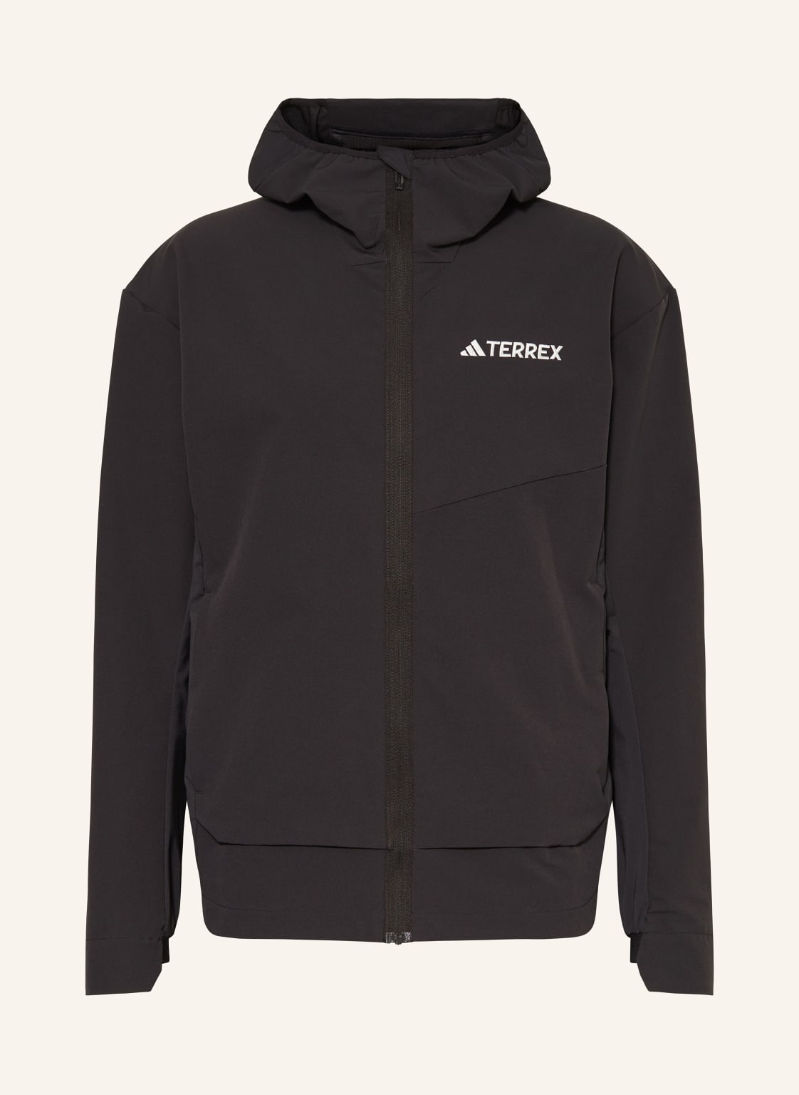 Adidas Terrex Midlayer-Jacke schwarz Adidas Terrex Midlayer-Jacke schwarz von adidas Terrex