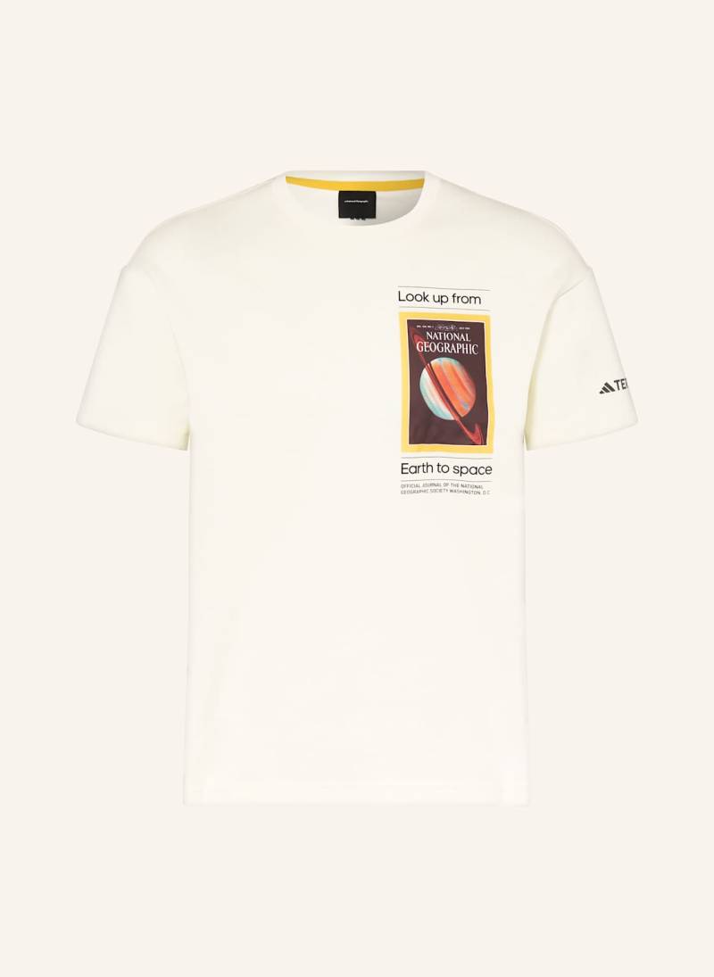 Adidas Terrex T-Shirt National Geographic Uf Aeroready Graphic beige von adidas Terrex
