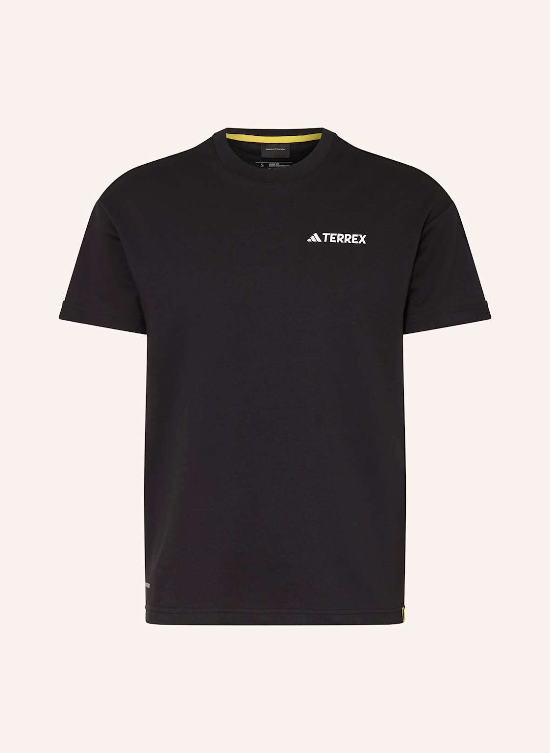 Adidas Terrex T-Shirt Nat Geo Uf Aeroready Graphic schwarz von adidas Terrex
