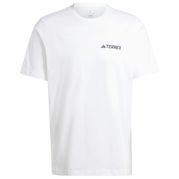adidas Terrex - Graphic Mountain T-Shirt - T-Shirt Gr XXL weiß von adidas Terrex