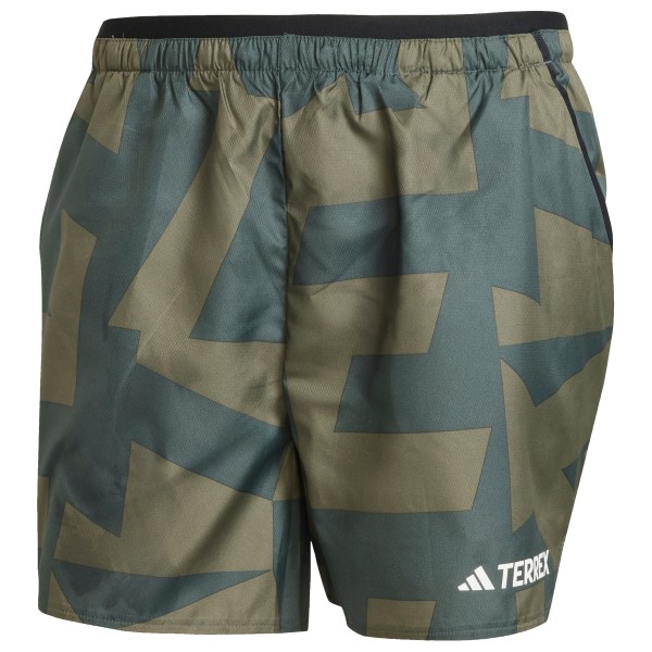 adidas Terrex - Multi Light Shorts AOP - Laufshorts Gr L - Length: 5'';M - Length: 5'';S - Length: 5'';XL - Length: 5'';XS - Length: 5'' blau von adidas Terrex