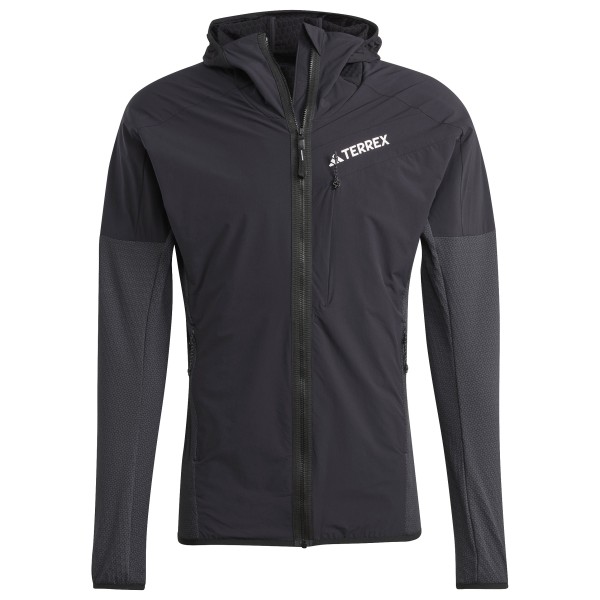 adidas Terrex - Terrex Techrock Hooded Wind Fleece Jacket - Softshelljacke Gr XXL grau adidas Terrex - Terrex Techrock Hooded Wind Fleece Jacket - Softshelljacke Gr XXL grau von adidas Terrex