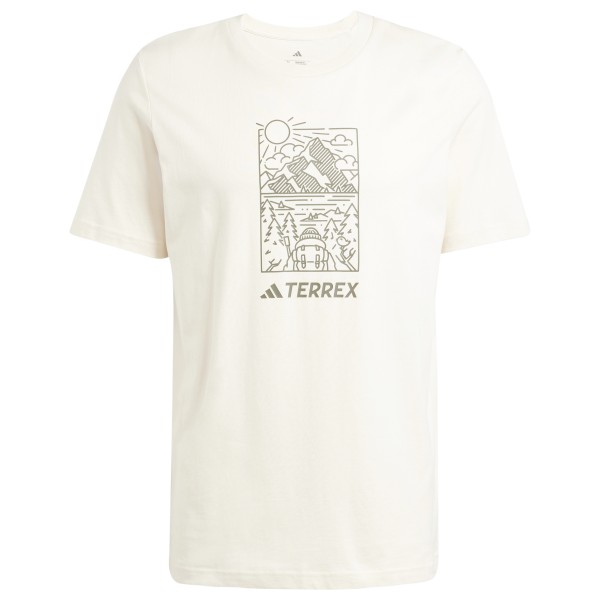 adidas Terrex - Wild Graphic T-Shirt - T-Shirt Gr 4XL weiß adidas Terrex - Wild Graphic T-Shirt - T-Shirt Gr 4XL weiß von adidas Terrex