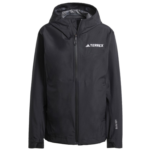adidas Terrex - Women's Multi 2.5 Layer RAIN.RDY Jacket - Regenjacke Gr L;M;S;XL;XS ;braun/rosa;grau/schwarz von adidas Terrex