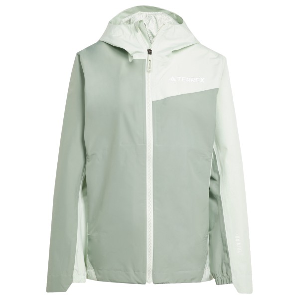adidas Terrex - Women's Multi 2.5 Layer RAIN.RDY Jacket - Regenjacke Gr M grau von adidas Terrex