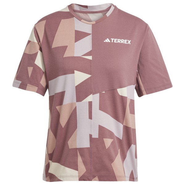 adidas Terrex - Women's Multi ClimaCool AOP T-Shirt - Funktionsshirt Gr L;M;S;XL;XS;XXL weiß von adidas Terrex