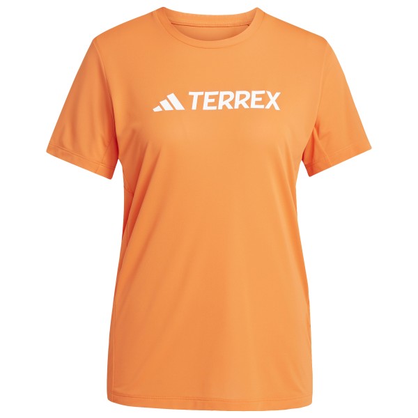 adidas Terrex - Women's Multi Logo Tech T-Shirt - Funktionsshirt Gr M orange von adidas Terrex
