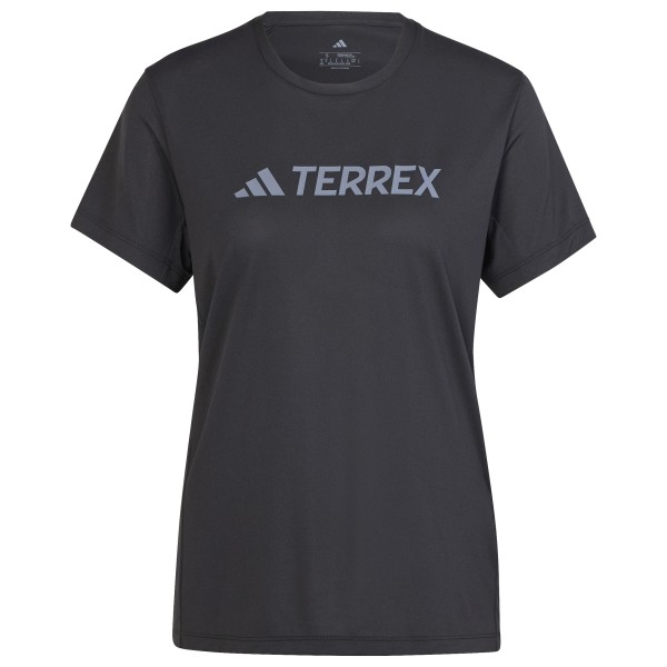 adidas Terrex - Women's Multi Logo Tech T-Shirt - Funktionsshirt Gr XS grau von adidas Terrex