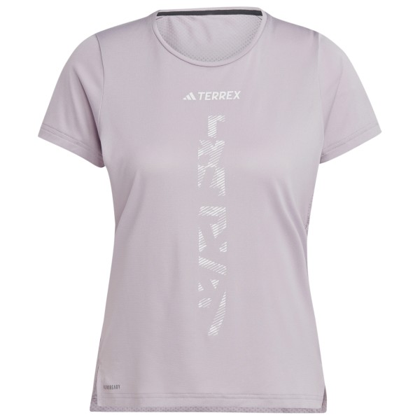 adidas Terrex - Women's Terrex Agravic Shirt - Laufshirt Gr L lila von adidas Terrex