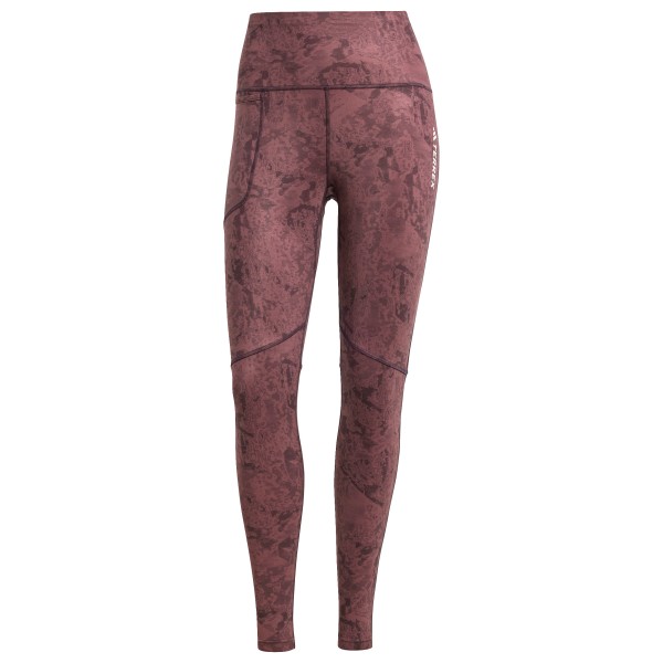 adidas Terrex - Women's Terrex Multi All Over Printed Tights - Lauftights Gr 48 lila von adidas Terrex
