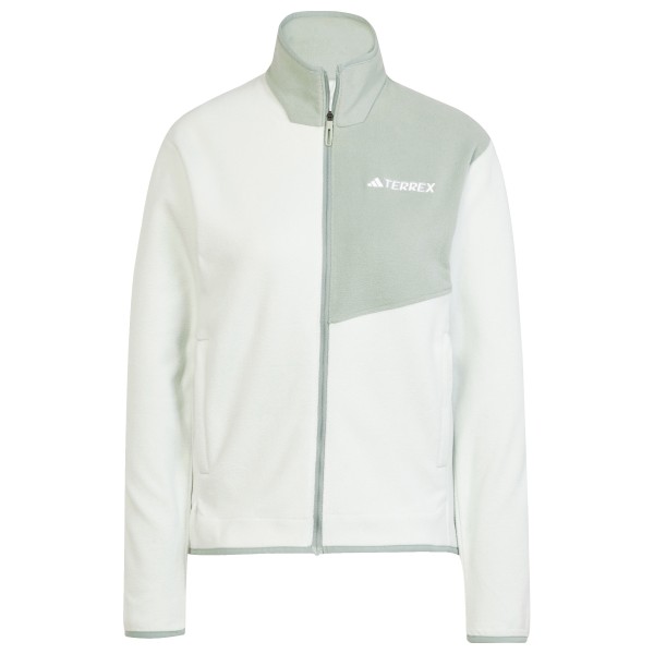 adidas Terrex - Women's Terrex Multi Full Zip Fleece Jacket - Fleecejacke Gr L;M;S;XL;XS schwarz;weiß von adidas Terrex