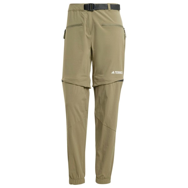 adidas Terrex - Women's Utilitas ZO Pants - Zip-Off-Hose Gr 34 - Regular;40 - Regular;44 - Regular braun;schwarz von adidas Terrex