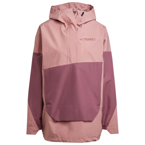 adidas Terrex - Women's Xploric 2.5 Layer ClimaProof Anorak - Regenjacke Gr L rosa von adidas Terrex