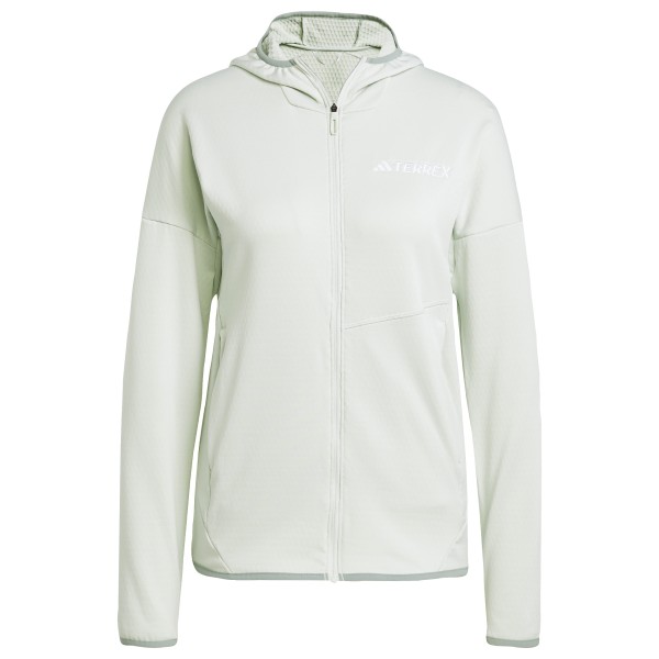 adidas Terrex - Women's Xploric Light Fleece Hooded Jacket - Fleecejacke Gr L;M;S;XL;XS braun;schwarz/grau;weiß von adidas Terrex