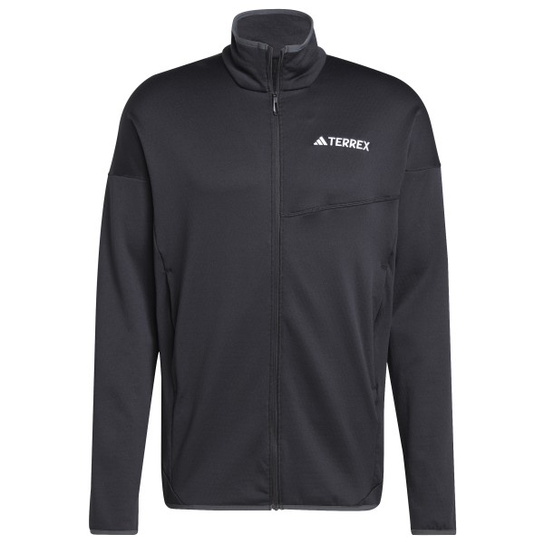 adidas Terrex - Xploric ClimaWarm Light Fleece Jacket - Fleecejacke Gr L grau von adidas Terrex