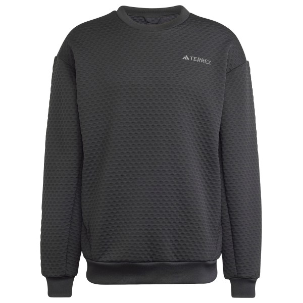 adidas Terrex - Xploric Crew Neck - Fleecepullover Gr L grau von adidas Terrex