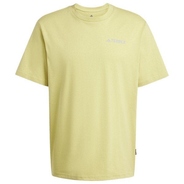 adidas Terrex - Xploric Polygiene Graphic T-Shirt - T-Shirt Gr XXL beige von adidas Terrex