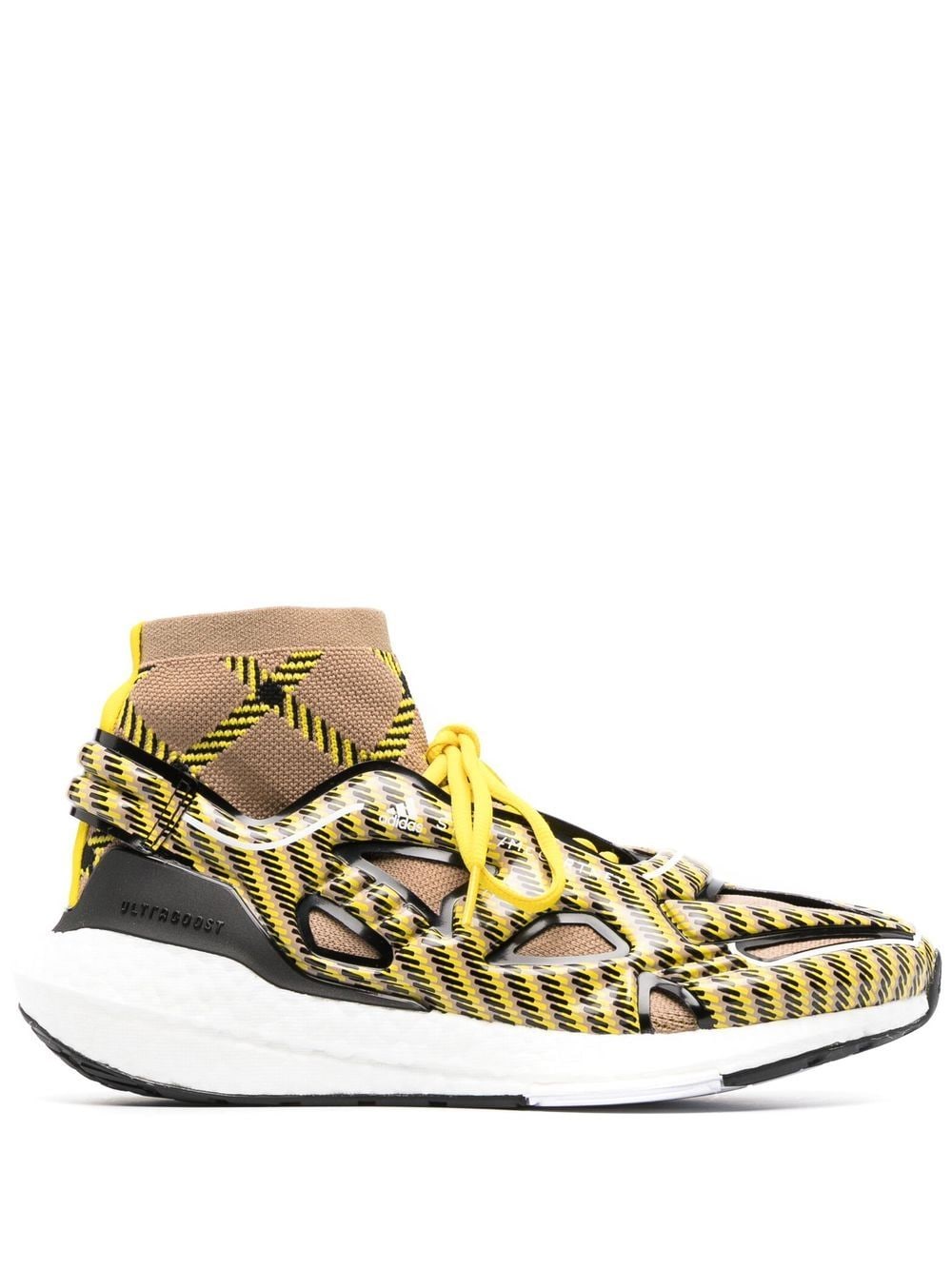 adidas by Stella McCartney all-over graphic-print sock sneakers - Yellow von adidas by Stella McCartney