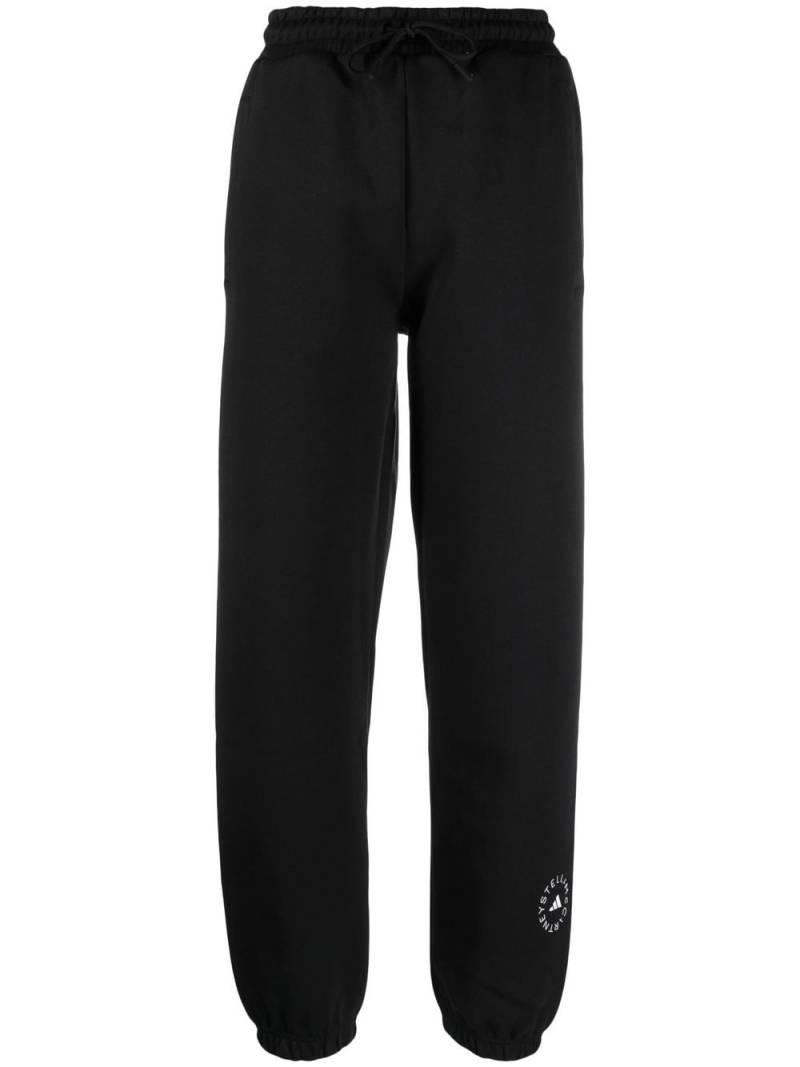 adidas by Stella McCartney drawstring-waist track pants - Black von adidas by Stella McCartney