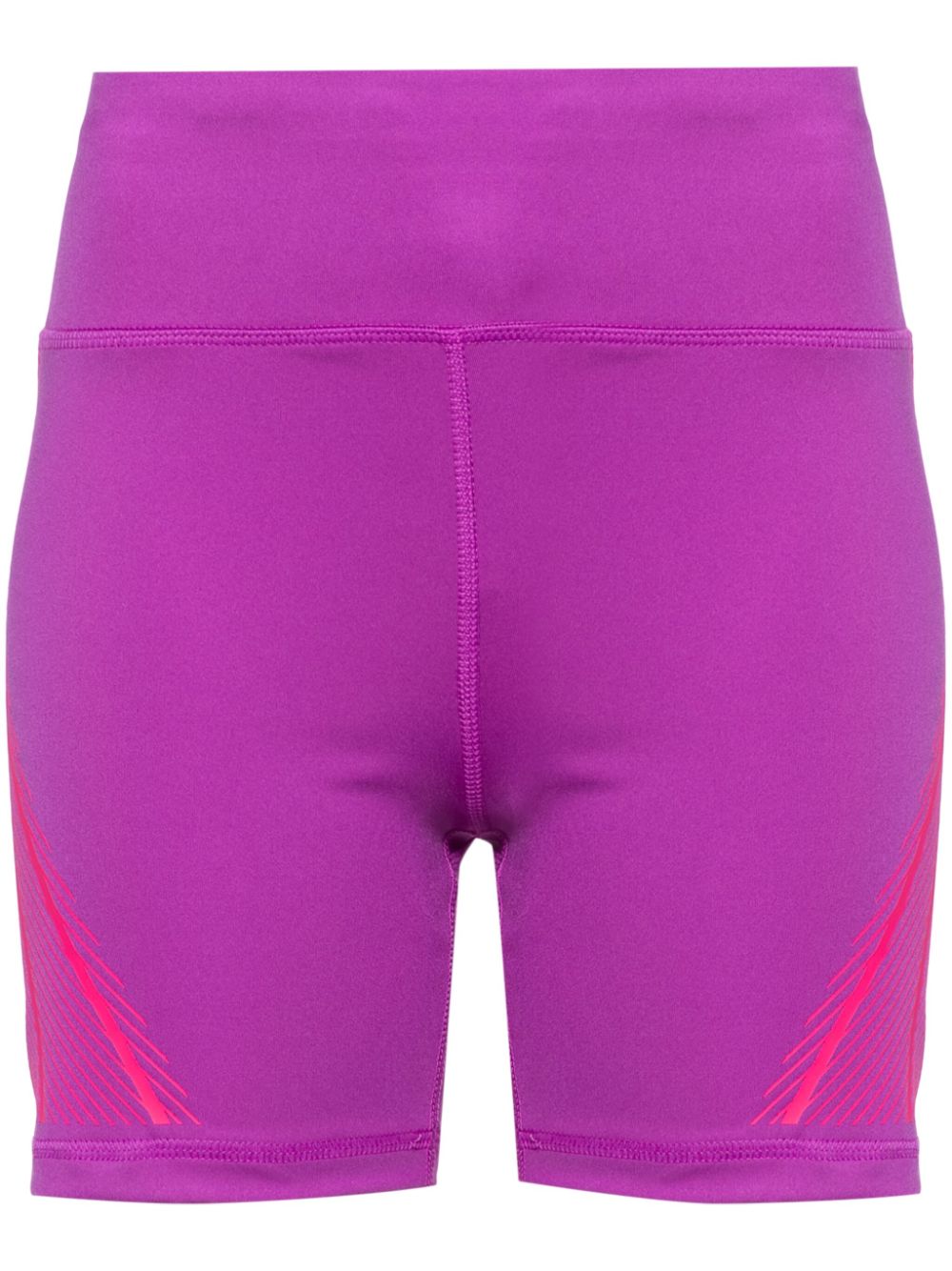 adidas by Stella McCartney graphic-print running shorts - Purple von adidas by Stella McCartney