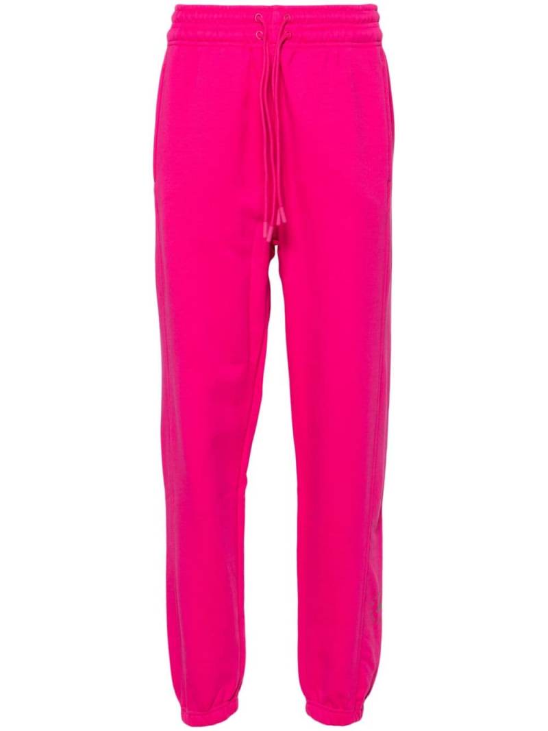 adidas by Stella McCartney tapered-leg cotton track pants - Pink von adidas by Stella McCartney