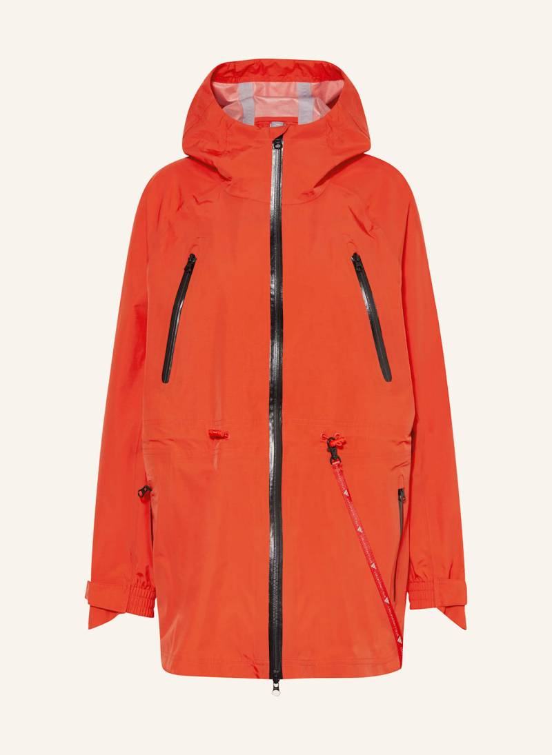 Adidas By Stella Mccartney Oversized-Regenparka Adidas By Stella Mccartney rot von adidas by stella mccartney